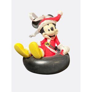 Hallmark Disney Mickey Mouse Christmas Tree Ornament Santa Suit Exclusive